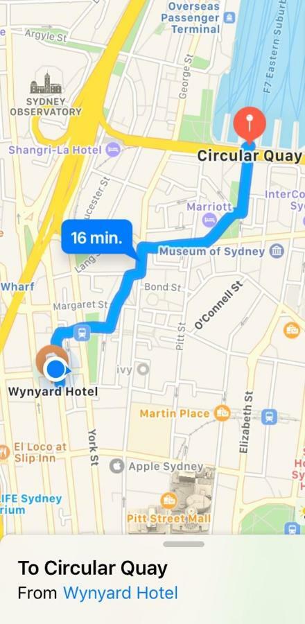 Wynyard Hotel Sydney Kültér fotó
