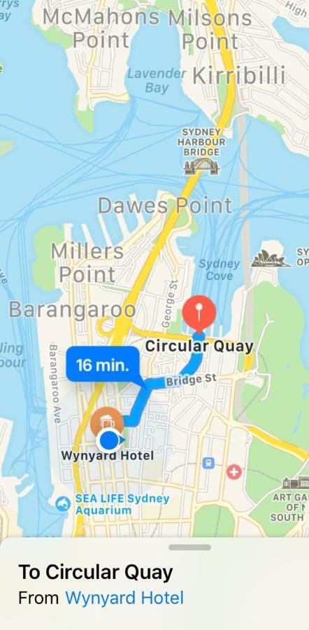 Wynyard Hotel Sydney Kültér fotó